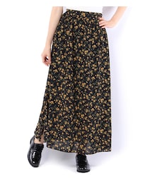 PAGEBOY | 小花柄シフォンマキシ丈スカート(スカート)