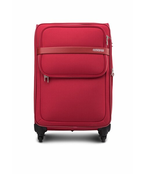 AMERICAN TOURISTER(アメリカンツーリスター)の「American Tourister DC Superlite II Spinner 66/24 Exp With Combi Luggage(その他・レディース・Red・318.00)」の1枚目の写真