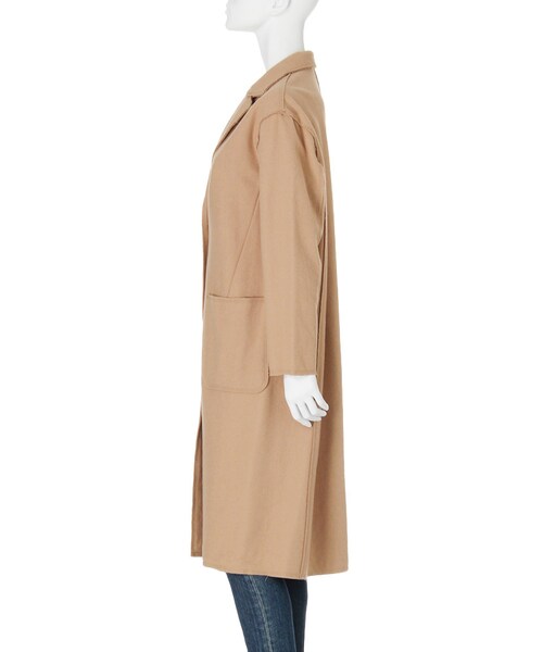 Ungrid（アングリッド）の「ウールチェスターコート（ジャケット/アウター・レディース・グレー/キャメル・S/M）」の4枚目の写真