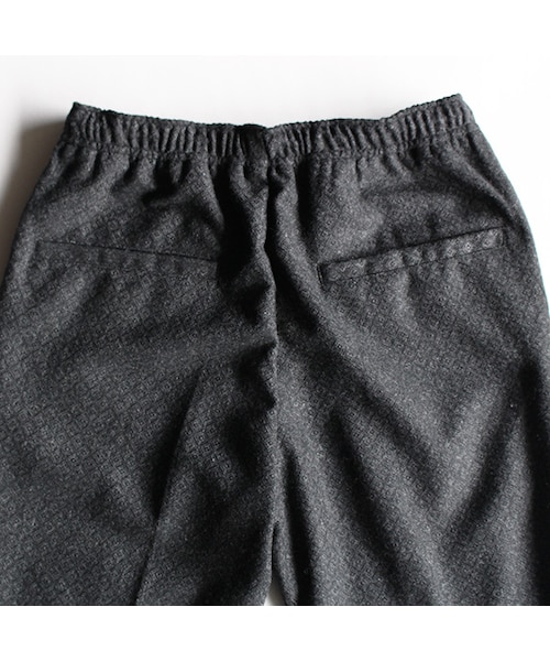niche.(ニッチ)の「Gracioso Gaucho Easy Pants(パンツ・Grey/Brown・M/L)」の5枚目の写真