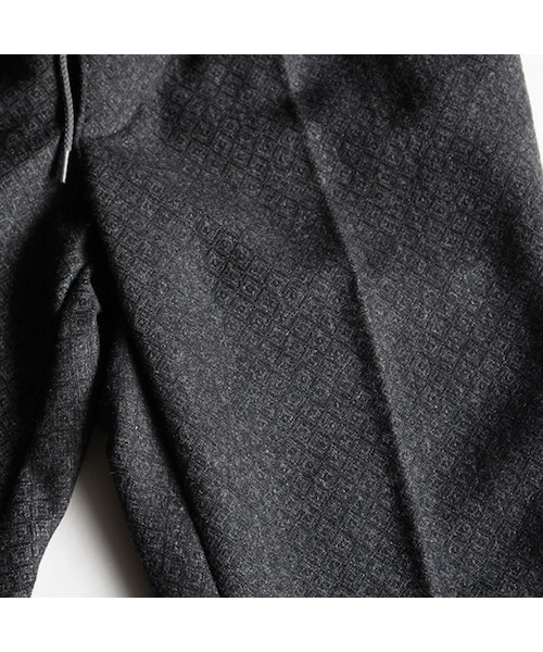 niche.(ニッチ)の「Gracioso Gaucho Easy Pants(パンツ・Grey/Brown・M/L)」の8枚目の写真