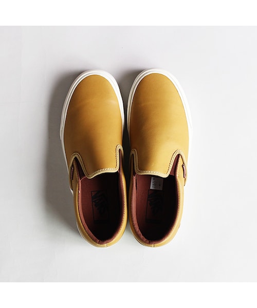 VANS（バンズ）の「Classic Slip-on CA（ファッション雑貨・Camel・5.5/6/8.5/9/9.5/10）」の10枚目の写真