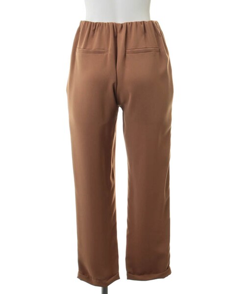 31 Sons de mode(トランテアン ソン ドゥ モード)の「ウエストゴムリラックスパンツ(パンツ・レディース・キャメル・36/38)」の3枚目の写真