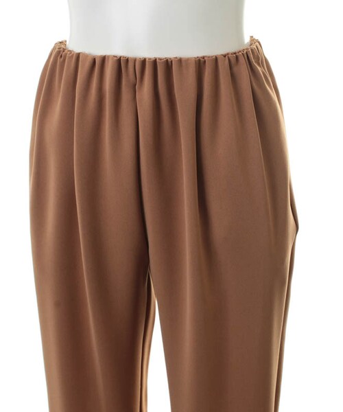 31 Sons de mode(トランテアン ソン ドゥ モード)の「ウエストゴムリラックスパンツ(パンツ・レディース・キャメル・36/38)」の4枚目の写真