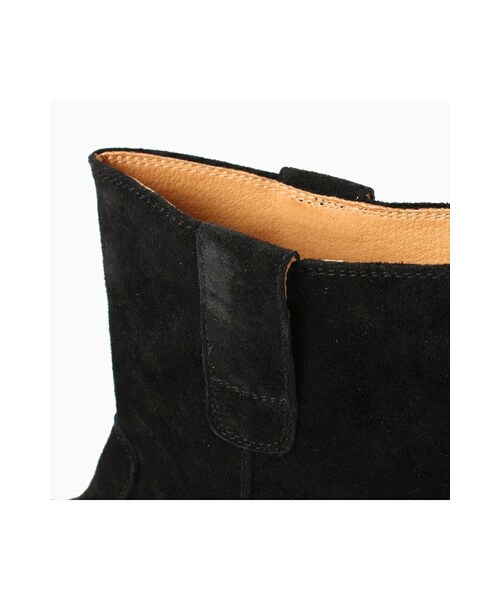 417 EDIFICE（フォーワンセブンエディフィス）の「《予約》HERISSON*MIURA スエードペコスブーツ（シューズ・メンズ・ブラック/キャメル・40/41/42）」の9枚目の写真