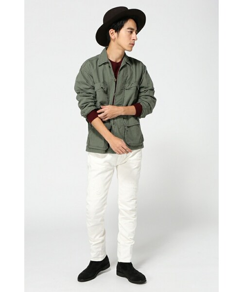 417 EDIFICE（フォーワンセブンエディフィス）の「《予約》HERISSON*MIURA スエードペコスブーツ（シューズ・メンズ・ブラック/キャメル・40/41/42）」の12枚目の写真