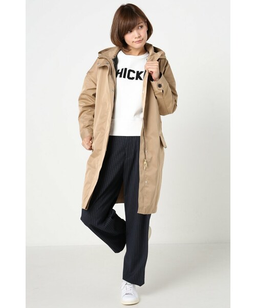 SLOBE IENA（スローブイエナ）の「インナーダウンツキ 3WAYフード  