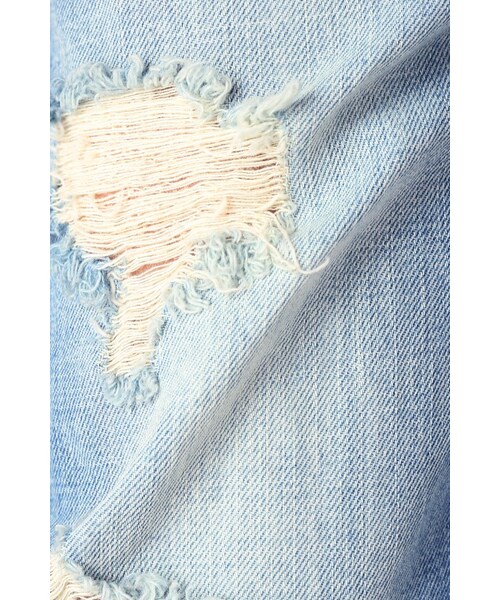 SLOBE IENA（スローブイエナ）の「LE DENIM ダメージストレートデニムパンツ（パンツ・レディース・ネイビー/ブルー・36/38）」の17枚目の写真