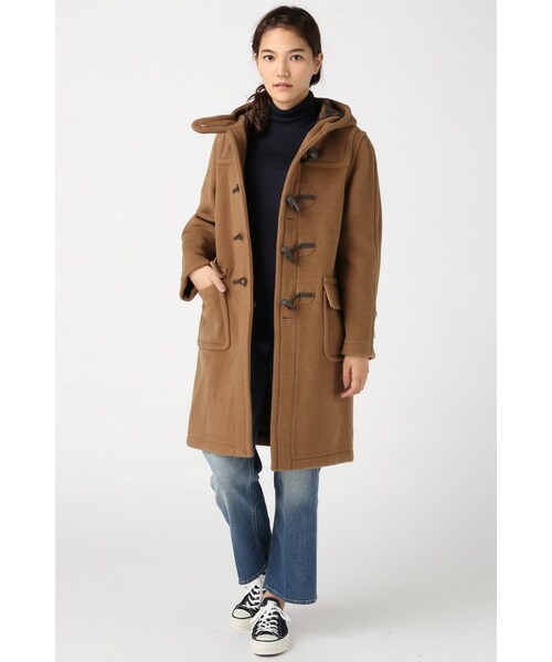 JOURNAL STANDARD（ジャーナルスタンダード）の「ロングダッフルコート（ジャケット/アウター・レディース・ブラック/グレーB/キャメル/ネイビー・36/38）」の7枚目の写真