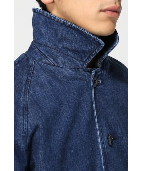 JOURNAL STANDARD(ジャーナルスタンダード)の「ライトデニムステンカラーコート◆(ジャケット/アウター・メンズ・ネイビー/ネイビー A・S/M/L)」の14枚目の写真