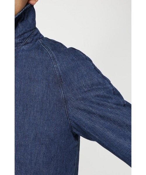 JOURNAL STANDARD(ジャーナルスタンダード)の「ライトデニムステンカラーコート◆(ジャケット/アウター・メンズ・ネイビー/ネイビー A・S/M/L)」の11枚目の写真