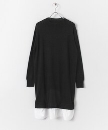 KBF | KBF+ 2Way裾ペプラムニットワンピース(ワンピース/ドレス)