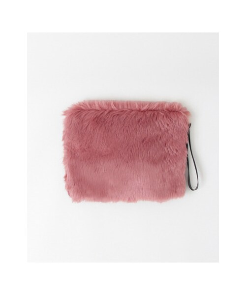 RODE SKO(ロデスコ)の「WILMA ファークラッチ(バッグ・レディース・PINK/LEO/KHAKI/CAMEL/GRAY・FREE)」の16枚目の写真