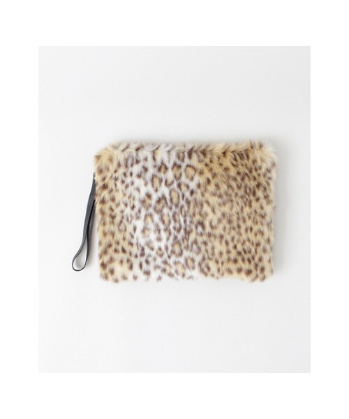 RODE SKO(ロデスコ)の「WILMA ファークラッチ(バッグ・レディース・PINK/LEO/KHAKI/CAMEL/GRAY・FREE)」の5枚目の写真