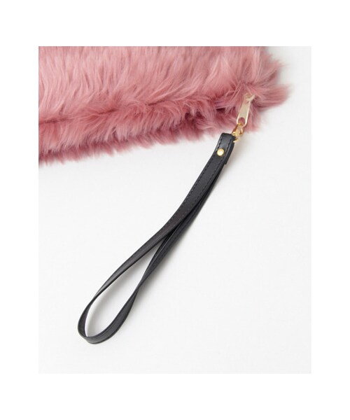 RODE SKO(ロデスコ)の「WILMA ファークラッチ(バッグ・レディース・PINK/LEO/KHAKI/CAMEL/GRAY・FREE)」の19枚目の写真