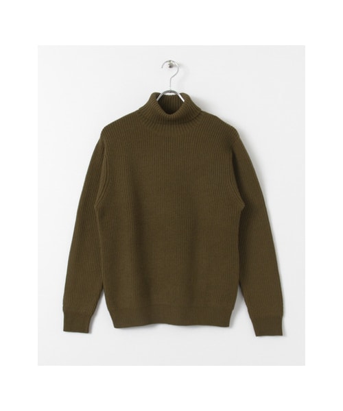 URBAN RESEARCH（アーバンリサーチ）の「ウール片畦タートルネック（トップス・メンズ・WHITE/GREY.H/NAVY/BEIGE/KHAKI・M/L）」の4枚目の写真