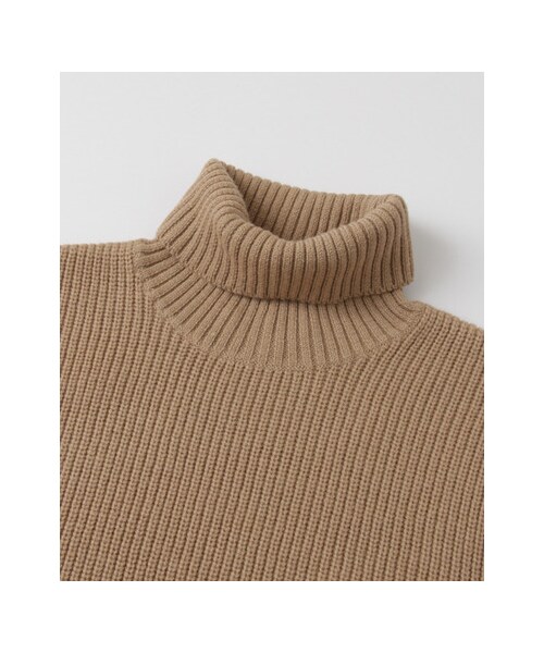 URBAN RESEARCH（アーバンリサーチ）の「ウール片畦タートルネック（トップス・メンズ・WHITE/GREY.H/NAVY/BEIGE/KHAKI・M/L）」の19枚目の写真