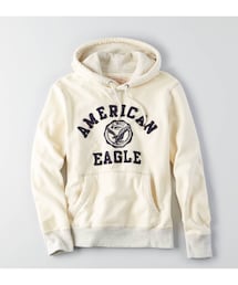 American Eagle | AEOビンテージアップリケポップオーバーフーディー(パーカー)