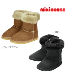 MIKI HOUSE | 【ミキハウス】中までふわふわ♪ファー付きブーツ(ブーツ)