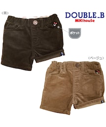 MIKI HOUSE | 【ダブルＢ】コーデュロイ♪ショートパンツ(その他パンツ)