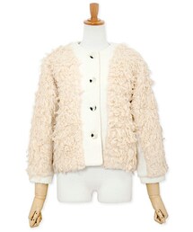 flower | fur fur blouson ～ファーファーブルゾン(ブルゾン)