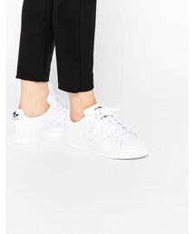 adidas | adidas Originals Stan Smith All Over White Sneakers(スニーカー)