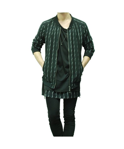 MiDiom（ミディオム）の「【Last1】Lightning Stripe MA-1（ブルゾン・メンズ・その他）」の8枚目の写真