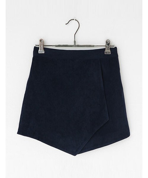 DHOLIC（ディーホリック）の「秋冬カラーラップキュロット（その他パンツ・レディース・ダークオレンジ/ネイビー/ブラック/ワイン・FREE）」の3枚目の写真