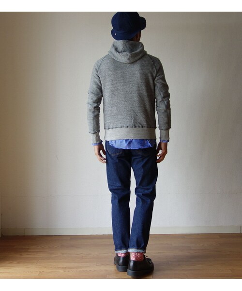 STORES.jp(ストアーズドットジェーピー)の「Kepani ケパニ SWEAT PARKER スウェットパーカ "Manchester-2 マンチェスター" GRY グレー(シャツ/ブラウス・メンズ・その他)」の4枚目の写真