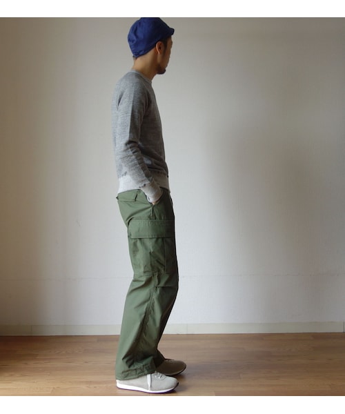 Kepani(ケパニ)の「【完売御礼】Kepani ケパニ SWEAT TRAINER スウェットトレーナー "Harris-2 ハリス" GRY グレー(スウェット・メンズ・その他)」の4枚目の写真