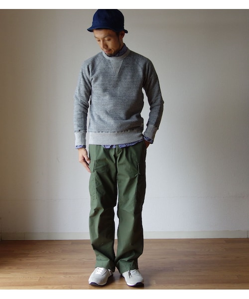 Kepani(ケパニ)の「【完売御礼】Kepani ケパニ SWEAT TRAINER スウェットトレーナー "Harris-2 ハリス" GRY グレー(スウェット・メンズ・その他)」の2枚目の写真