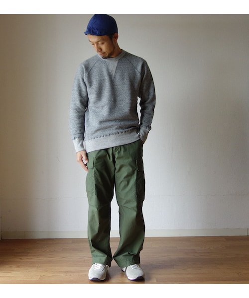 Kepani(ケパニ)の「【完売御礼】Kepani ケパニ SWEAT TRAINER スウェットトレーナー "Harris-2 ハリス" GRY グレー(スウェット・メンズ・その他)」の8枚目の写真