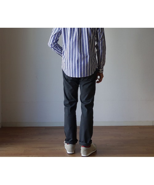 Gramicci(グラミチ)の「【2015秋の新作】GRAMICCI グラミチ GMP-15F001 NEL NN-PANTS ネルニューナローパンツ HEATHER CKL ヘザーチャコール(その他パンツ・メンズ・その他)」の6枚目の写真