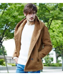 HAMNETT | 【HAMNETT】 HOODED SHAWL(ジャケット/アウター)