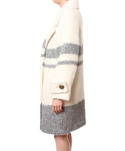 GRACE CONTINENTAL（グレースコンチネンタル）の「シャギーボーダー  