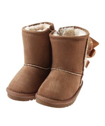 abcd | ベビーリボン付ボアブーツ(シューズ)