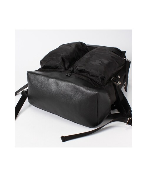 B.C STOCK（ベーセーストック）の「CAMO JQ バックパック（バッグ・メンズ・ブラック/カーキ/ネイビー・フリー）」の7枚目の写真