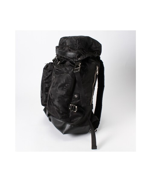 B.C STOCK（ベーセーストック）の「CAMO JQ バックパック（バッグ・メンズ・ブラック/カーキ/ネイビー・フリー）」の4枚目の写真