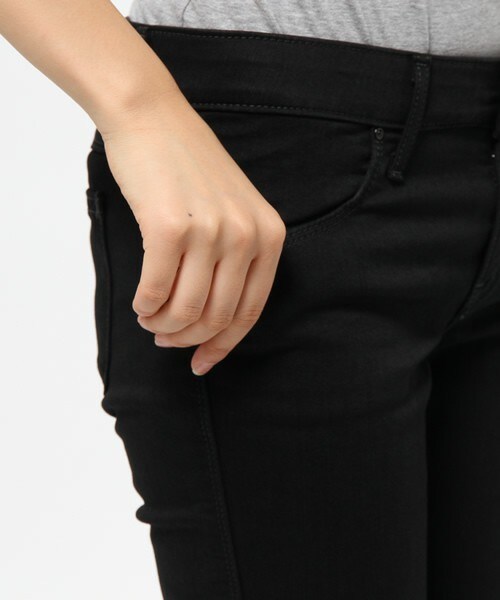 Lee（リー）の「Lee WINTER JEGGINGS（デニムパンツ・レディース・ブラック/ネイビー/スミクロ・34/38/36）」の9枚目の写真