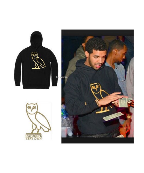 STORES.jp（ストアーズドットジェーピー）の「★日本未上陸★DRAKE愛用 OCTOBER'S VERY OWN★OWL フーディー★（Tシャツ/カットソー・メンズ・その他）」の4枚目の写真