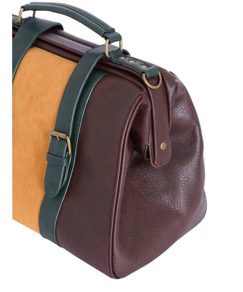 merry jenny（メリージェニー）の「バイカラーボストン（バッグ・レディース・ブラック/ブラウン・F）」の8枚目の写真