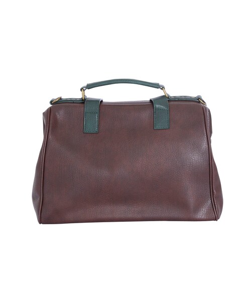 merry jenny（メリージェニー）の「バイカラーボストン（バッグ・レディース・ブラック/ブラウン・F）」の6枚目の写真