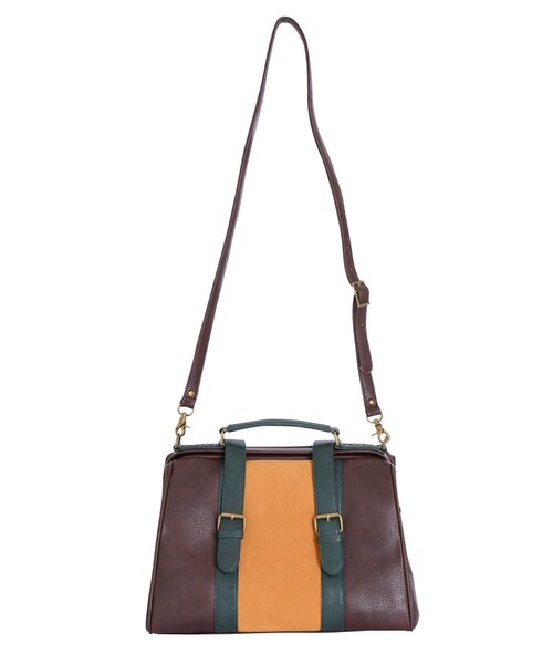 merry jenny（メリージェニー）の「バイカラーボストン（バッグ・レディース・ブラック/ブラウン・F）」の10枚目の写真