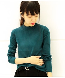 ADAM ET ROPE' | バリランウールコンパクトリブプルオーバー(トップス)
