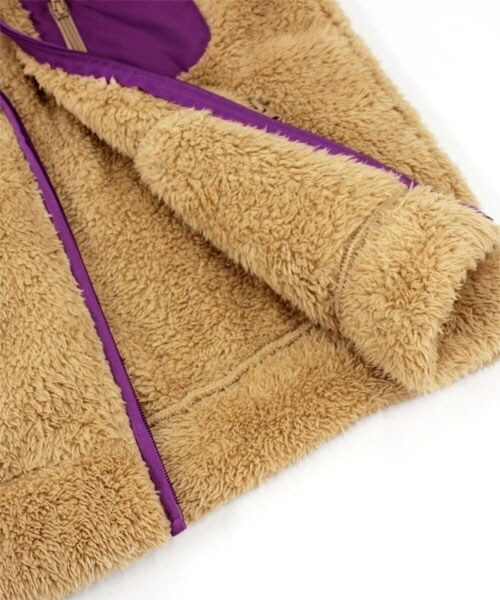 min@RNA(ミンアットアールエヌエー)の「WフェイスボアZipUpパーカーベスト(トップス・レディース・ブラック/オフホワイト/ベージュ/ネイビー・M)」の12枚目の写真