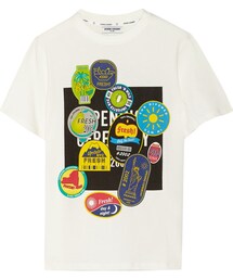OPENING CEREMONY | Opening Ceremony Fruit Sticker Printed Cotton-Jersey T-Shirt(Tシャツ/カットソー)