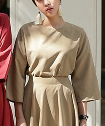 DHOLIC | ワイドスリーブクルーネックブラウス(シャツ/ブラウス)