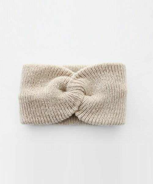 DHOLIC（ディーホリック）の「リボンニットヘアバンド（ヘアバンド・レディース・カーキ/グレー/ネイビー/ブラック/ベージュ/ワイン・FREE）」の4枚目の写真
