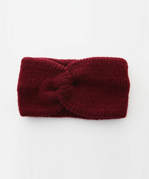 DHOLIC（ディーホリック）の「リボンニットヘアバンド（ヘアバンド・レディース・カーキ/グレー/ネイビー/ブラック/ベージュ/ワイン・FREE）」の6枚目の写真