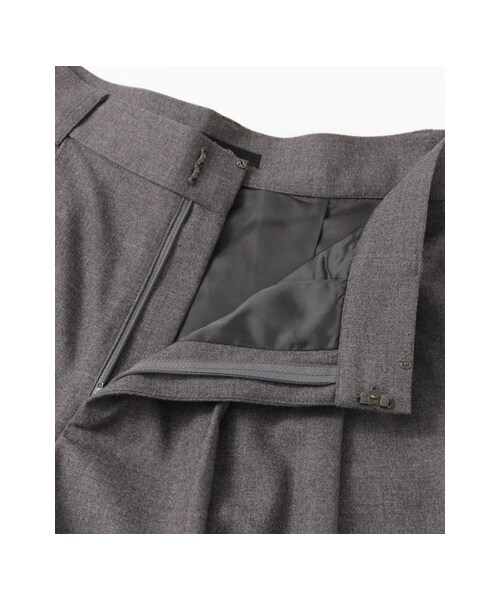 URBAN RESEARCH ROSSO WOMEN(アーバンリサーチ ロッソ)の「タックフレアワイドパンツ(パンツ・レディース・BROWN/GRAY/BLACK・36/38)」の14枚目の写真